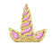 Aplique de Unicórnio - Imagem 1