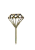 Topper "Diamante" - Imagem 1