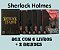 Box SHERLOCK HOLMES - SERIE ( 06 LIVROS) + 2 Marcadores Personalizados com sua Imagem! - Imagem 1