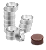 Forma para Pão de Mel Alumínio Vulcão - Imagem 1