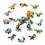 Blocos de Montar - Tipo Lego - Dinossauros - 405 Peças - Imagem 2