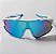 Óculos de sol esportivo  KONA One Azul e Branco - Imagem 1