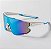 Óculos de sol esportivo  KONA One Azul e Branco - Imagem 2