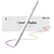 Caneta Touch Screen Ponta Fina Stylus Desenho Celular Tablet - Imagem 1