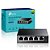Switch de Mesa Gigabit de 5 Portas com 4 Portas PoE+ -TL-SG1005P - Imagem 1