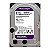 HD Western Digital WD Purple, 6TB, 3.5, 5400RPM, Sata III 6GB/s, Cache 256MB, WD64PURZ - Imagem 1