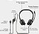 Logitech H390 USB-A Headset (Preto) - Imagem 3