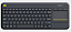 K400 Plus Wireless Touch Keyboard - Imagem 1