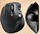 ELECOM EX-G Mouse trackball canhoto, sem fio USB de 2,4 GHz, ergonômico, controle de polegar, esfera de rolo de rastreamento, 6 botões programáveis, rolagem de inclinação - Imagem 3