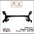 EIXO TRASEIRO PEUGEOT 307 308 408 E CITROEN C4 PALLAS - Imagem 1