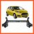 EIXO TRASEIRO FORD NOVO FIESTA HATCH E SEDAN 2013 A 2018 - Imagem 1