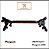 EIXO TRASEIRO PEUGEOT 206 FREIO ABS BUCHA NYLON - Imagem 1