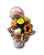 Box de Flores do Campo e Balão - Imagem 1