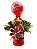 Box De 6 Rosas Vermelhas e Balão - Imagem 2