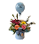 Box De Flores Do Campo G Com Balão - Imagem 5