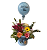 Box De Flores Do Campo G Com Balão - Imagem 4