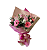 Buquê De 5 Rosas e 5 Gérberas - Imagem 1