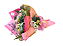 Buquê De 12 Rosas Cor De Rosa - Imagem 5