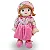 Boneca de Pano 45 cm - Malu Rosa - Imagem 1