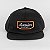 Boné Aversion Snapback Desestruturado Aba Reta Preto - Model Badge - Imagem 3