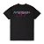 Camiseta T-shirt Aversion Unissex Preta - Model Miami - Imagem 1