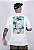 Camiseta T-shirt Aversion Unissex Branca - Model Skate Girl - Imagem 5