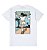 Camiseta T-shirt Aversion Unissex Branca - Model Skate Girl - Imagem 3