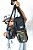 Bolsa Lateral Shoulder Bag Aversion Preta Unissex - Model Worldwide - Imagem 6