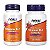Vitamin D-3 5000 IU - 120caps + Vit K2 100caps - Now Foods - Imagem 1