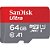 Cartão de Memória SanDisk Micro SDXC Ultra 64GB 120 MB/s - Imagem 1