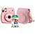 Kit Câmera Instantânea Fujifilm Instax Mini 11 Rosa com Bolsa e Filme 10 Fotos - Imagem 1