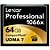 Cartão de Memória Lexar 1066x Compact Flash 64GB 160 MB/s UDMA 7 Professional Usado - Imagem 1