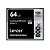 Cartão de Memória Lexar 800x Compact Flash 64GB 120 MB/s UDMA 7 Professional Usado - Imagem 1