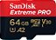 Cartão de Memória SanDisk Micro SDXC Extreme Pro 64GB 200 MB/s - Imagem 1