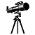 Telescópio Astronômico Azimutal Refrator Greika BM-36060D - Imagem 1