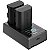 Carregador de Bateria Duplo SmallRig com 2 Baterias Canon LP-E6 - Imagem 2