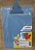 Prancheta Super A4 Azul Pastel - 35cmx23,9cmx0,28cm - Poliestireno - WALEU - Imagem 1