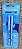 Caneta esferográfica azul 0,7 -  cartela com 2 unidades - Pop - Mentos - Compactor - Imagem 1