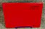 Caderno de caligrafia formato horizontal - 206mmx150mm - 48 folhas - capa dura - vermelho - Tamoio - Imagem 1