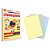 Papel A4 - colorido - 75g/m2 - 100 folhas - Pacote com 4 cores - Chamequinho - Imagem 1