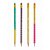 Lápis preto decorado com borracha Collection Star - Tris - Imagem 1