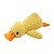 Pelúcia de Pato para Cachorro em Poliéster – P 25 cm - Imagem 1