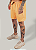 Short Praia Tactel Unibutec V2 Laranja - Imagem 2