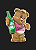 Regata Unibutec Just Corte a Fio Jack Bear Original Preta - Imagem 2