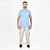 Camiseta Lisa Comfort Premium Unibutec Azul Claro - Imagem 2