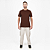 Camiseta Lisa Comfort Premium Unibutec Marrom - Imagem 2