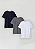 Kit 3 Camisetas Básicas Casual em Malha Premium Unibutec Comfort - Imagem 1