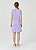 Vestido Casual Lilás Liso Unibutec - Imagem 5
