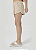 Short Moletinho Feminino Unibutec Bege - Imagem 1