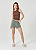 Short Moletinho Feminino Unibutec Verde Stone - Imagem 2